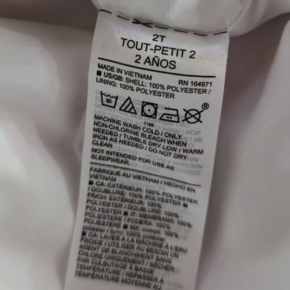 Janie And Jack Skirt Girls Sz 2T Pink Watercolor Floral 2023 Marshmallow Chiffon - Picture 5 of 6